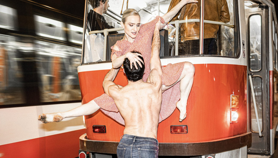 TRAMVAJ DO STANICE TOUHA