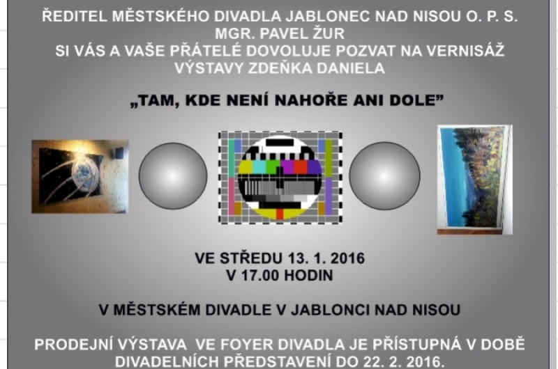 TAM, KDE NENÍ NAHOŘE ANI DOLE